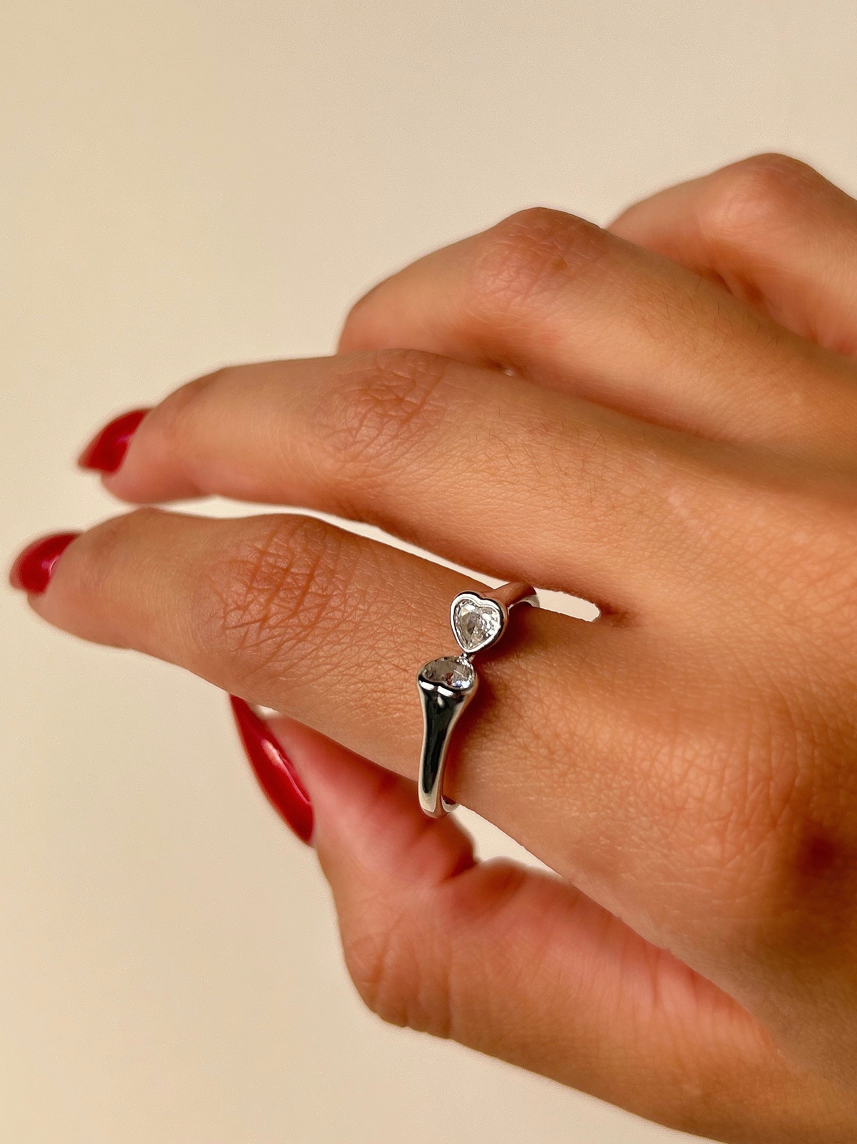 Anel Japão Banho Ródio Premium