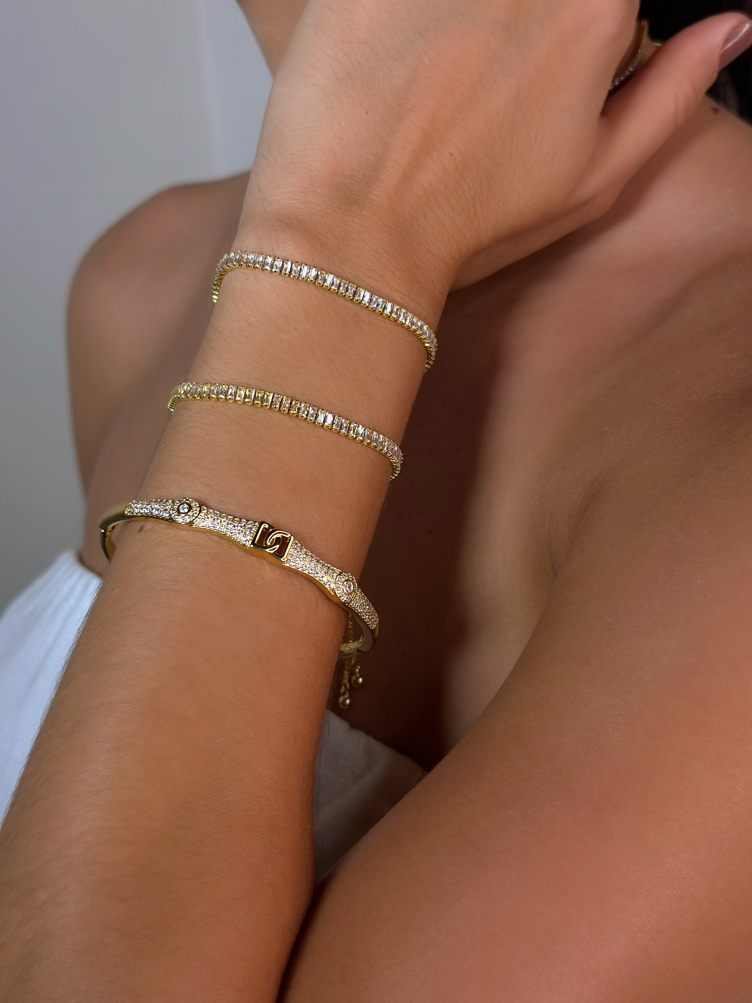 Pulseira Bracelete Premium Dourado