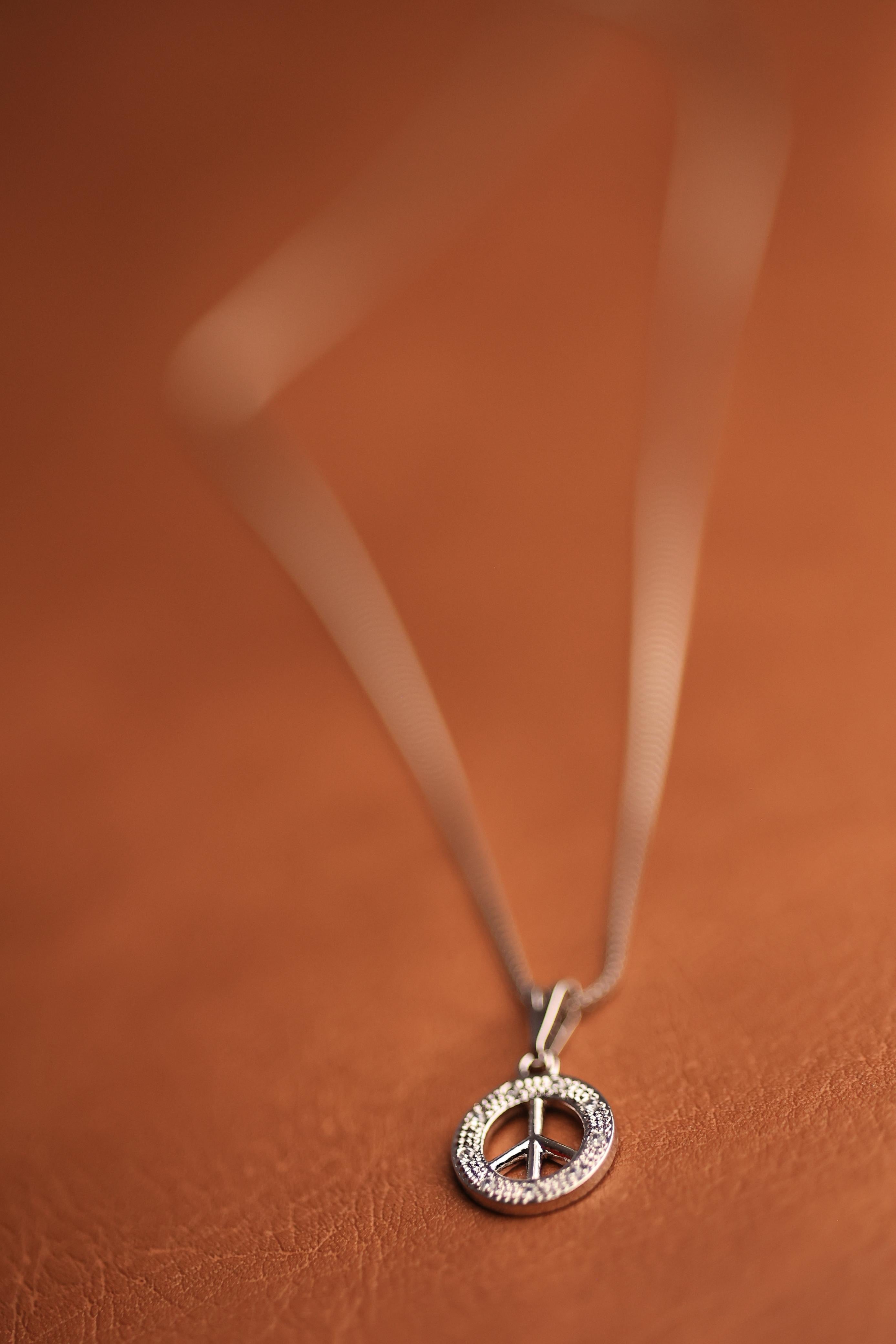 Colar Símbolo Da Paz