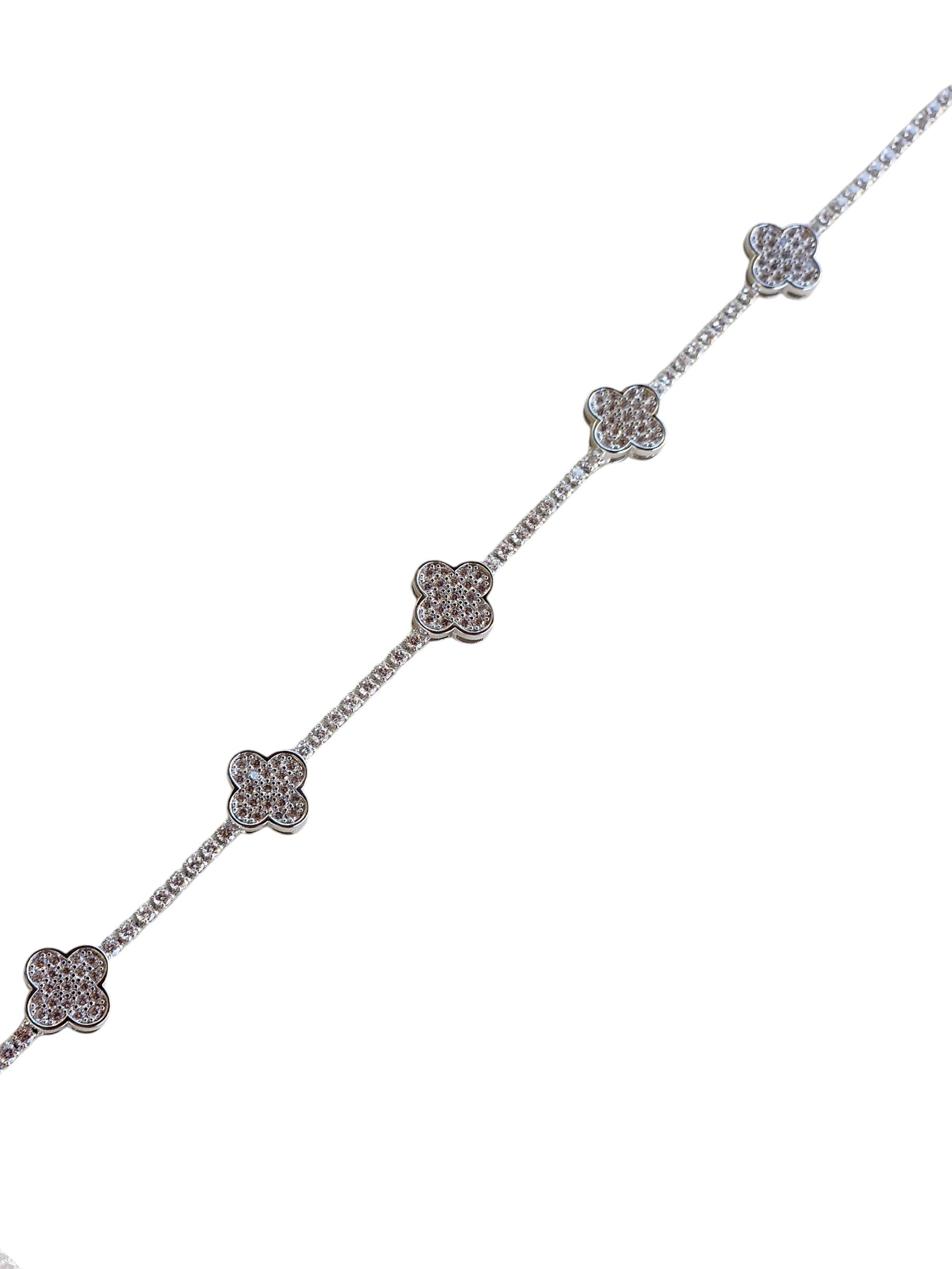 Colar Inspiração Ródio com Borda