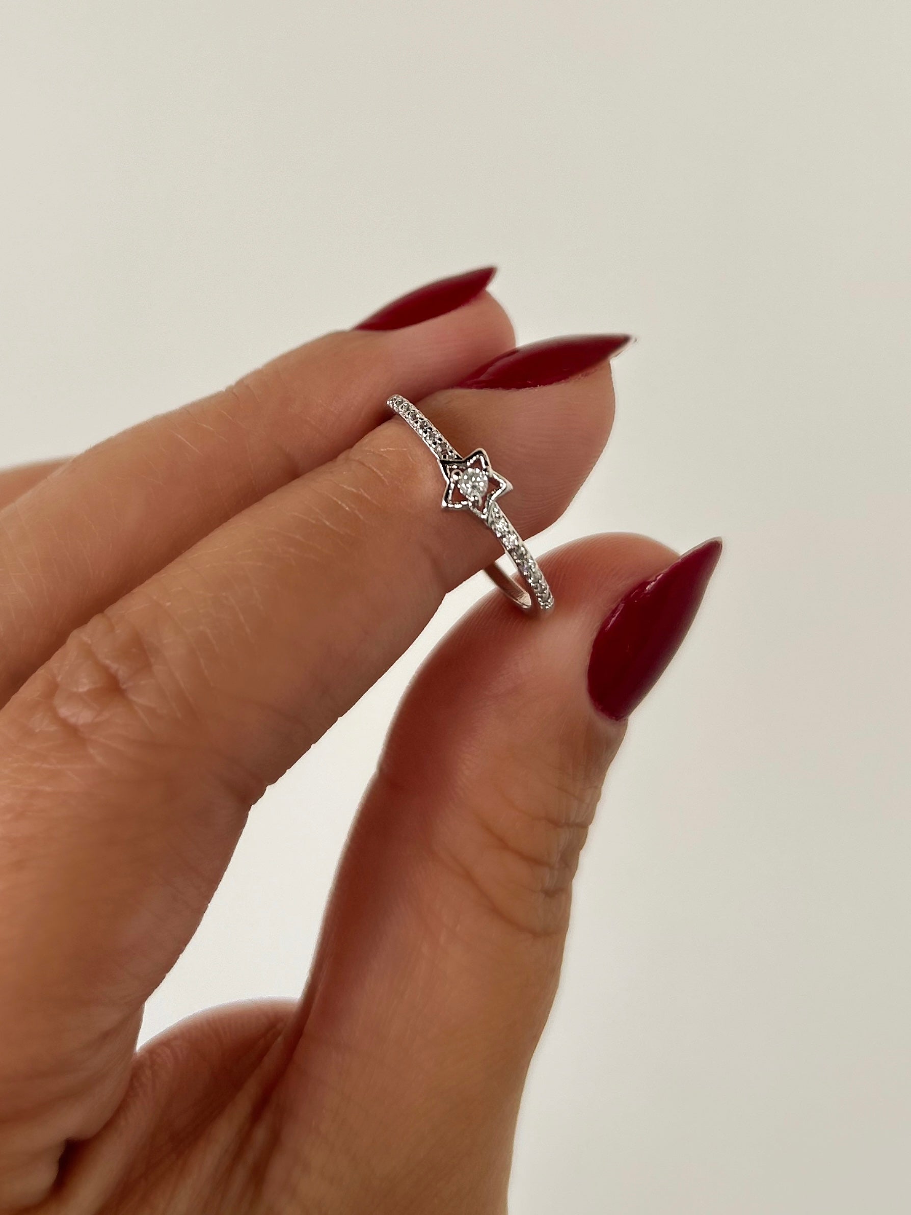 Anel Canadá Banho Ródio Premium