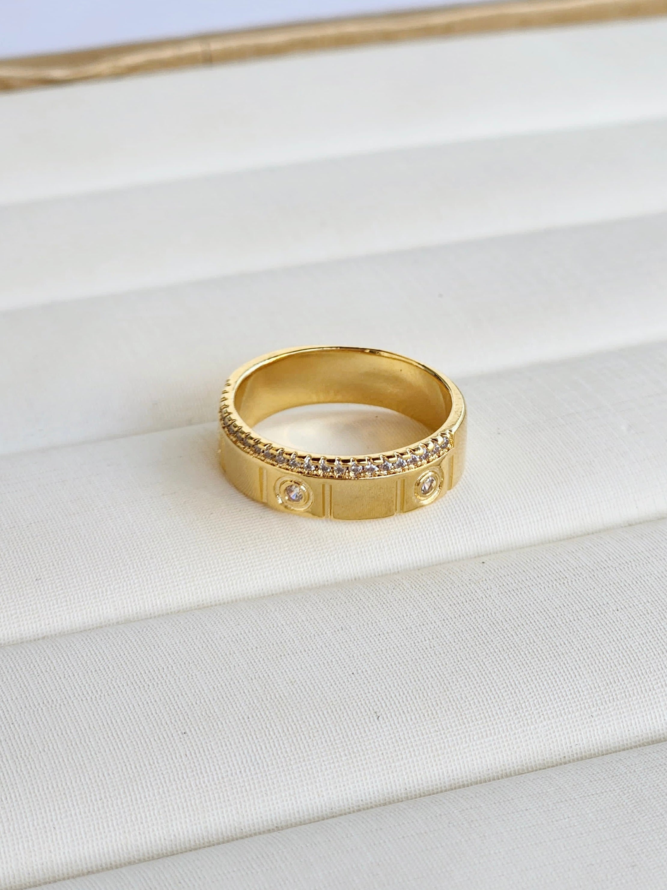 Anel Inspiração  Dourado