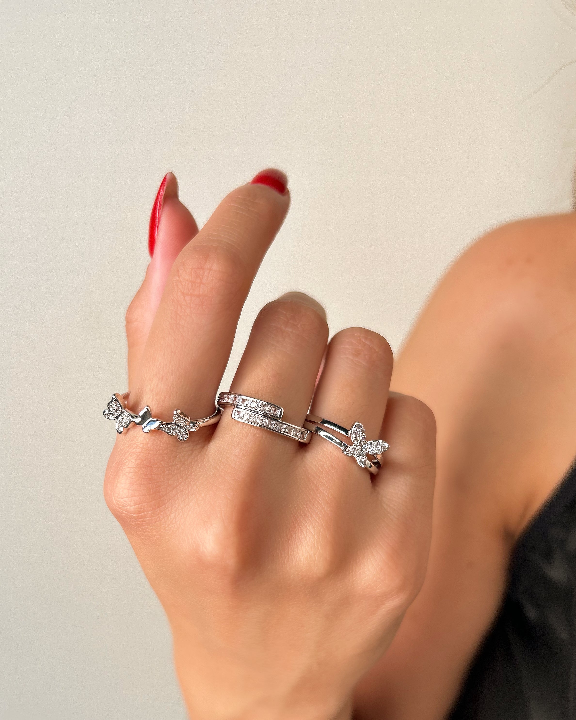 Anel Araruama Banho Ródio Premium