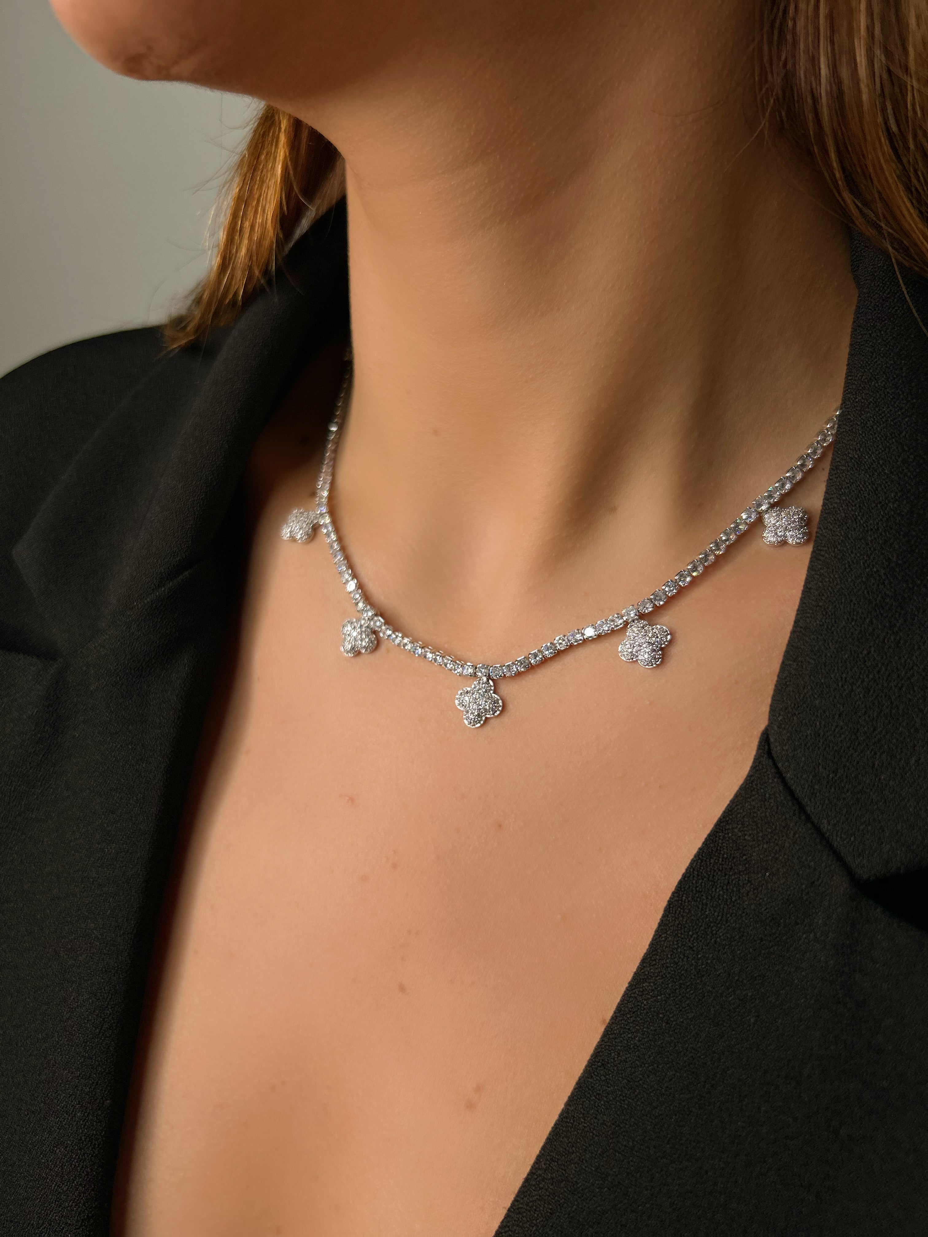 Colar Inspiração Ródio