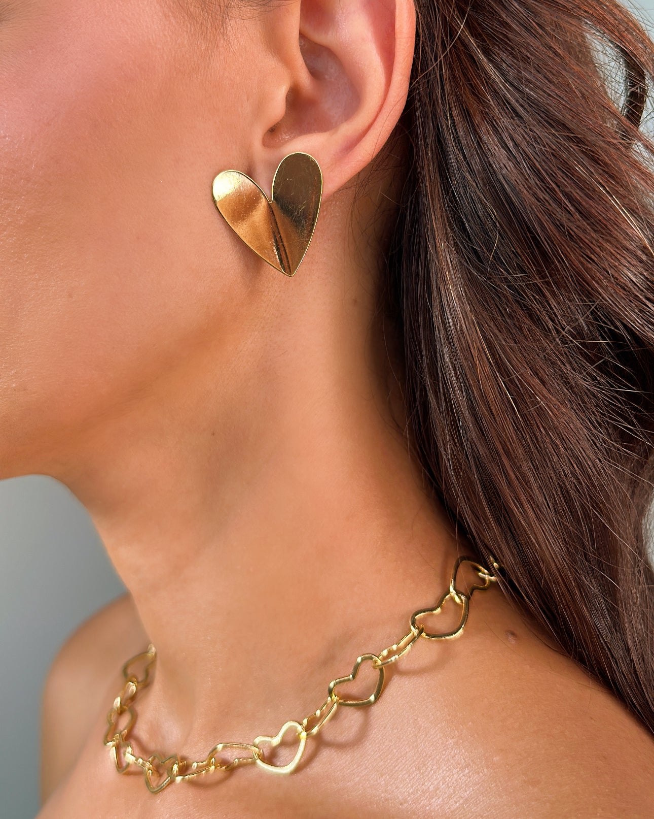 Brinco Coração Liso